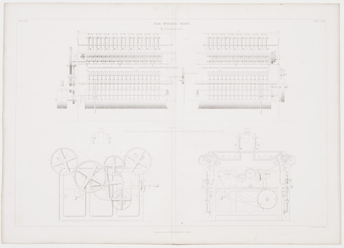 FLAX SPINNING FRAME